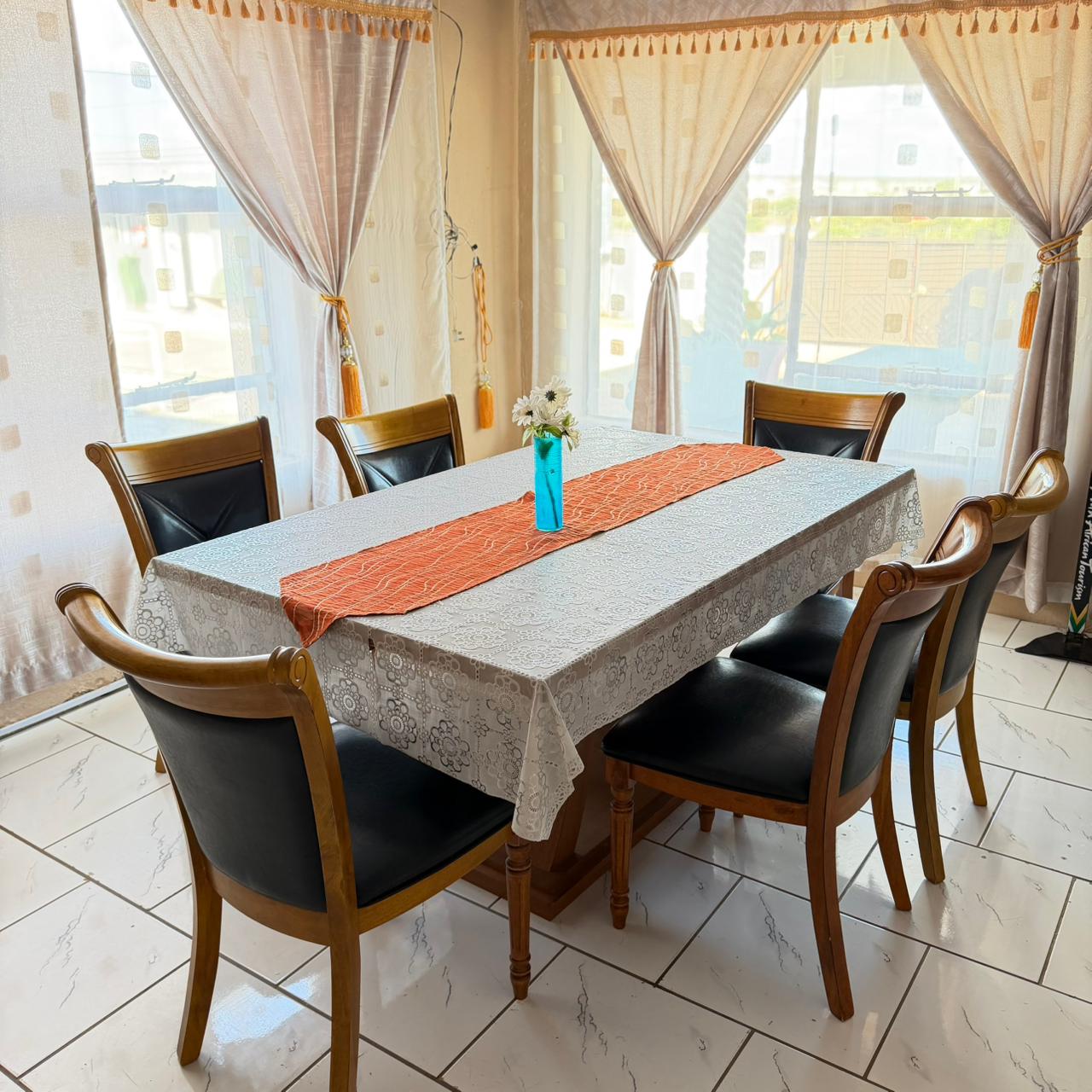 Dining area at Godmill City Guesthouse in Taung